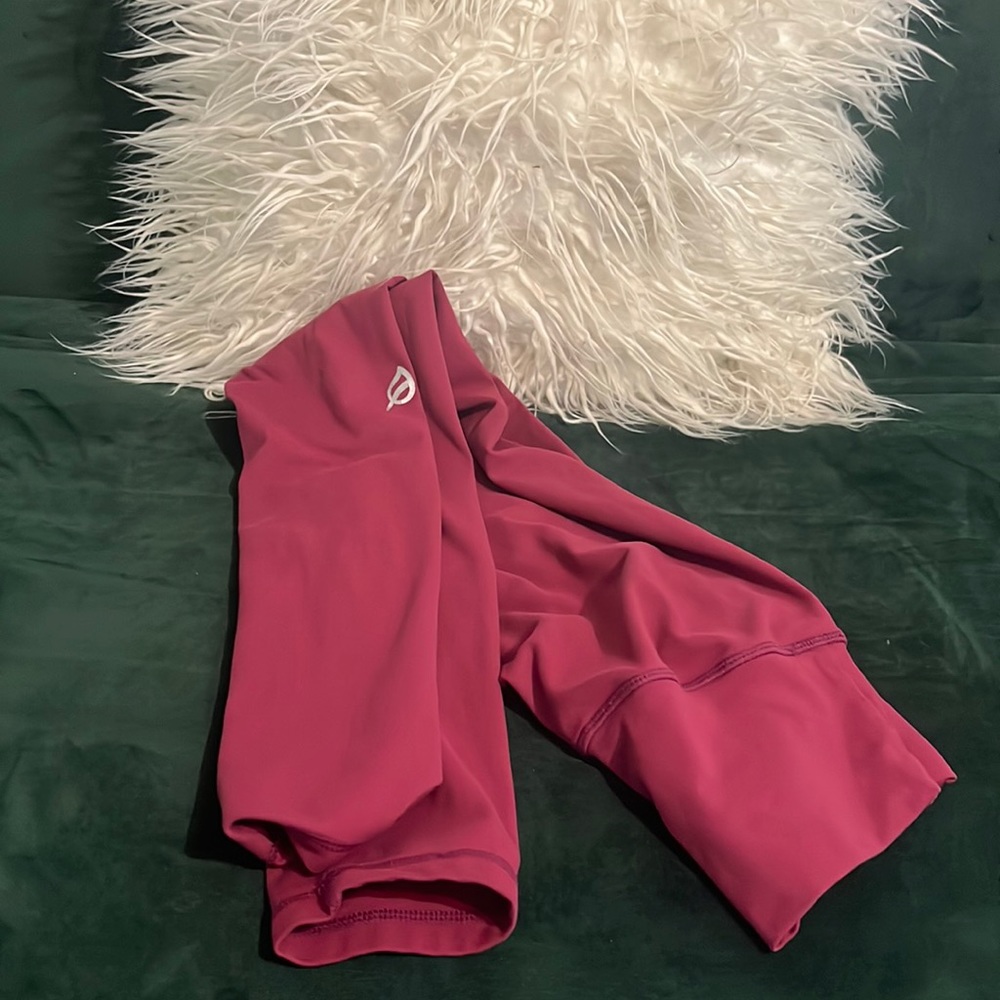 Ptula Taylor leggings -cranberry red
